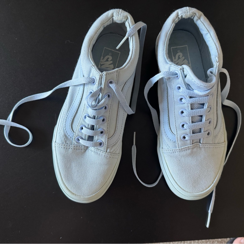 Vans Sky Blue Canvas Sneakers